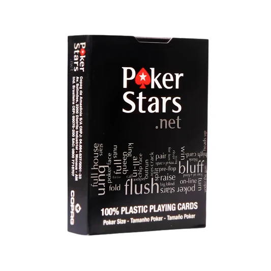 PokerStars 100% Plastic Playing Cards - Professional Poker Size - Waterproof & Durable