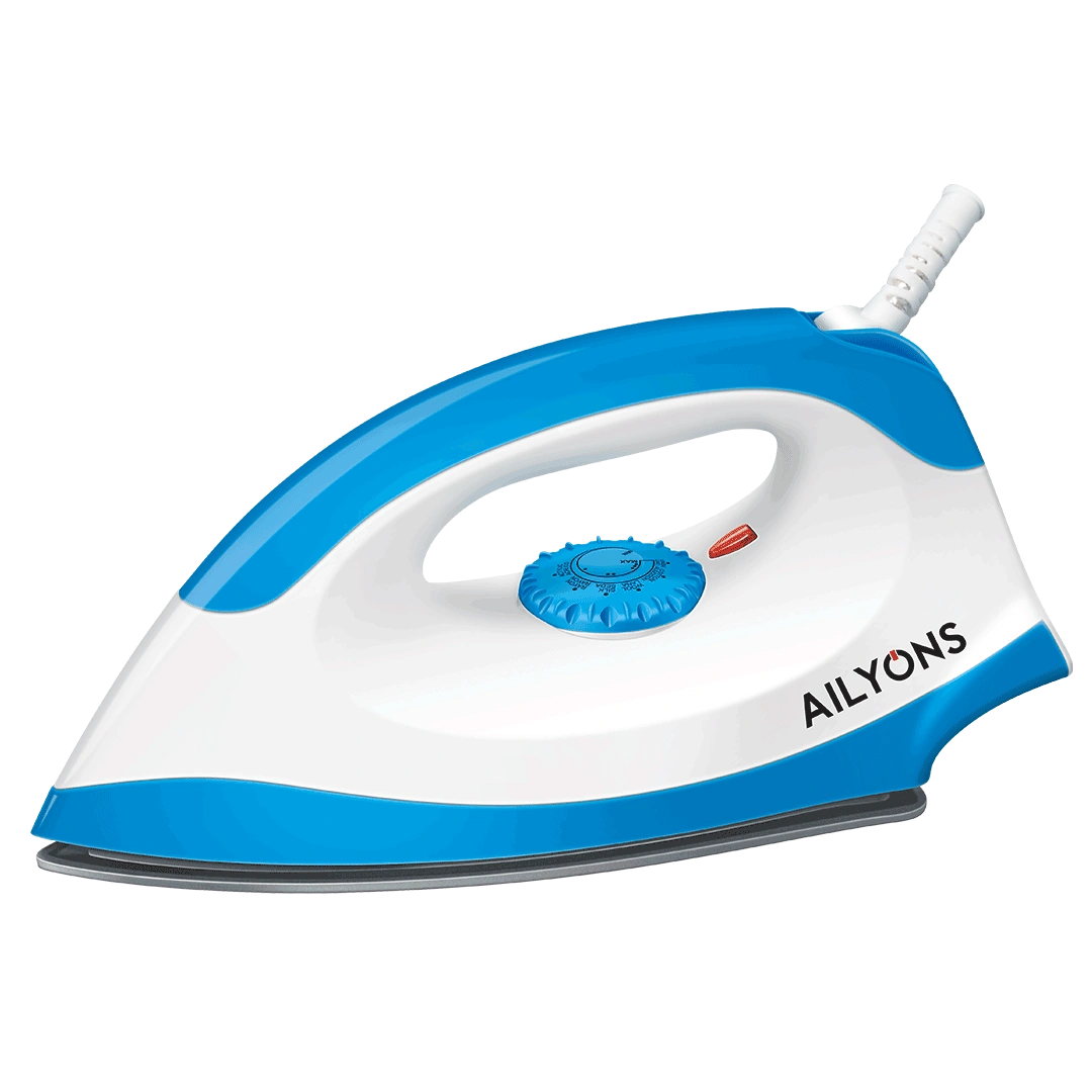 AILYONS HD198A-S Electric Iron Stainless Steel Bottom Plate